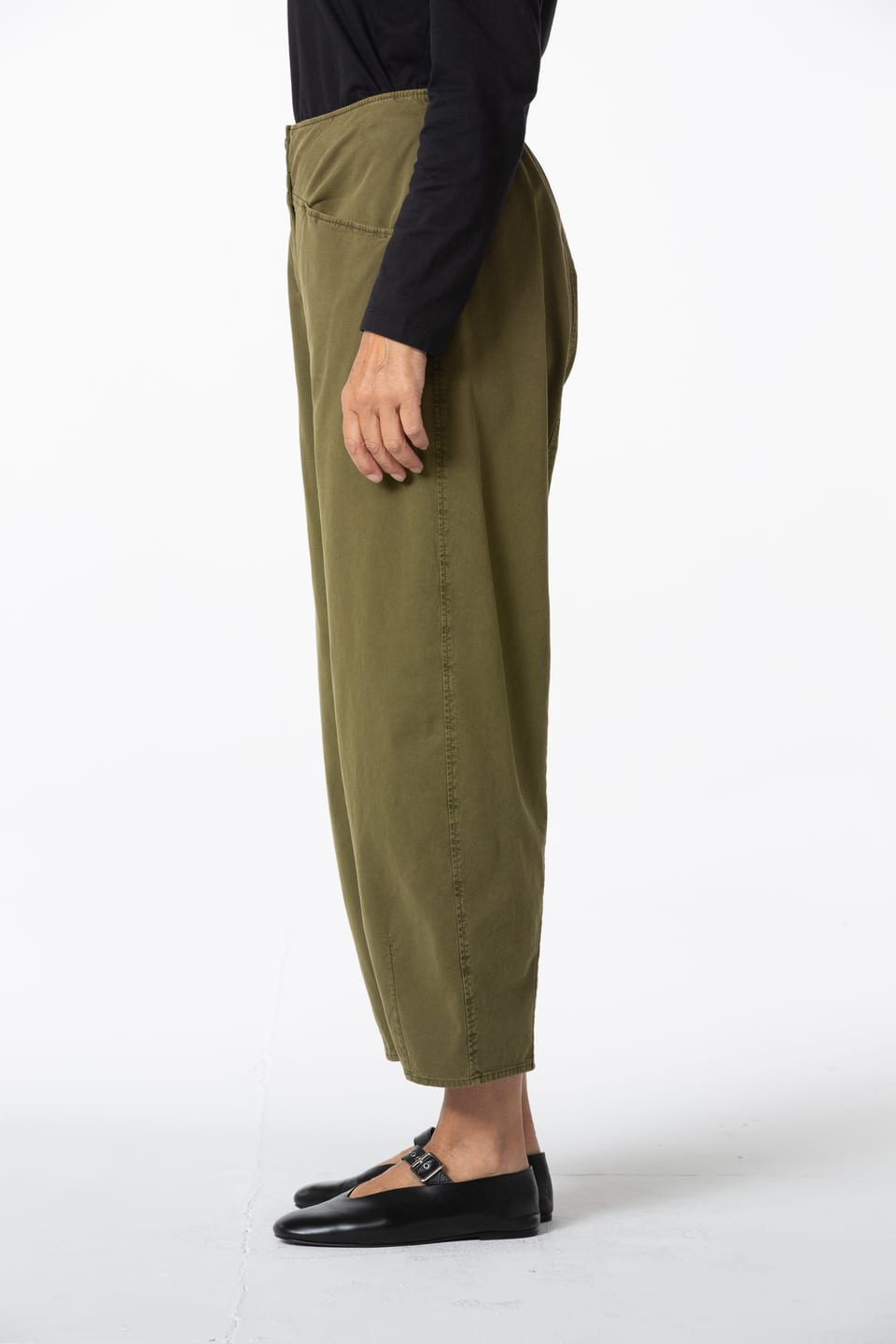 Trousers 442 - TENCEL™ Lyocell - cotton blend with stretch - 752HIGHLAND - 10240710140