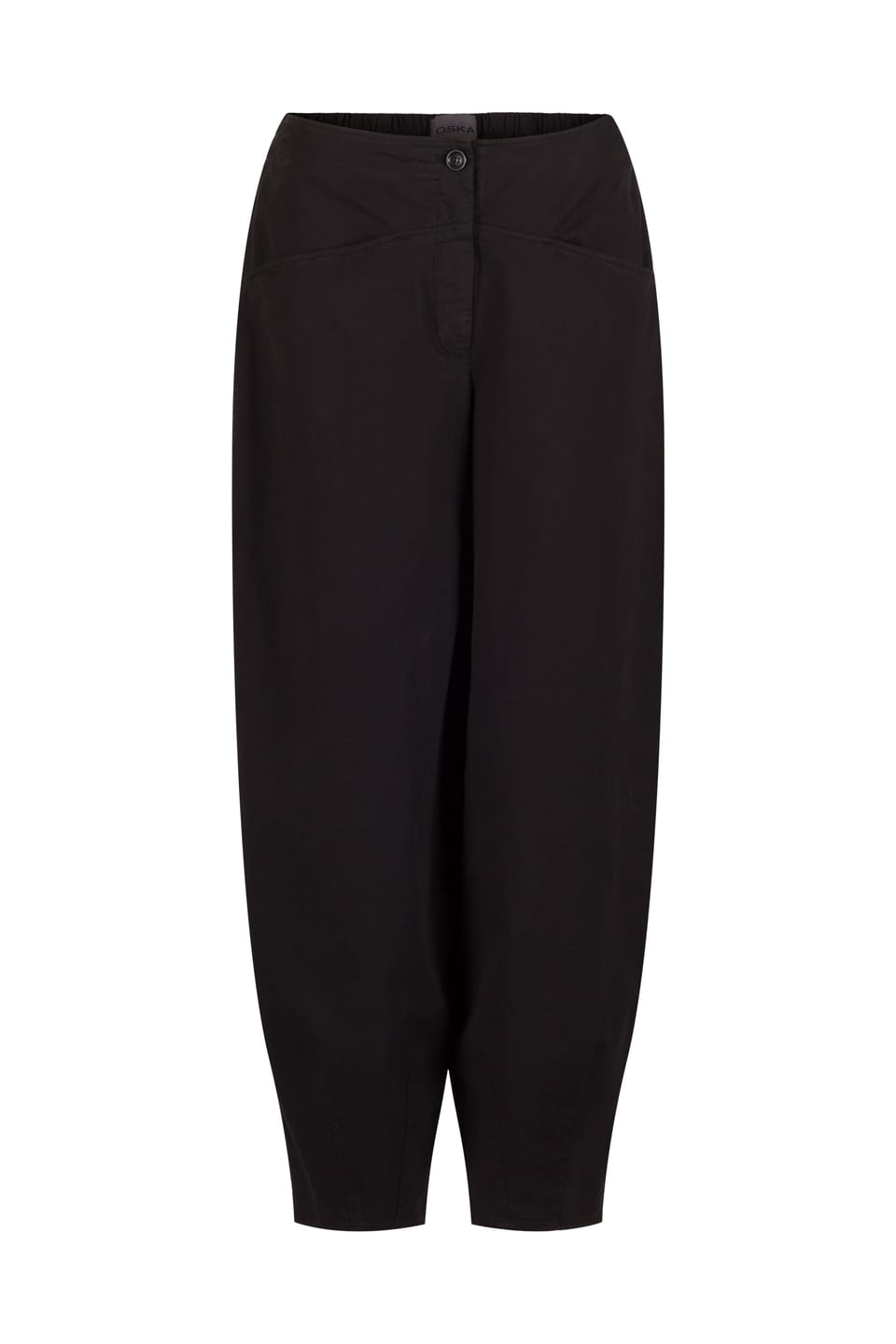 Trousers 442 - TENCEL™ Lyocell - cotton blend with stretch - 990BLACK - 10240710140