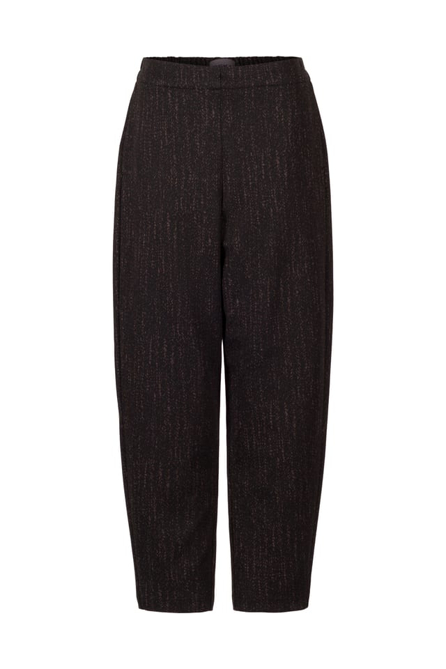 Trousers 443 - Jacquard jersey viscose blend - 790YAK - 10240710141