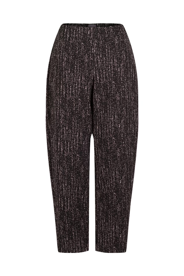 Trousers 443 - Jacquard jersey viscose blend - 940YURT - 10240710141