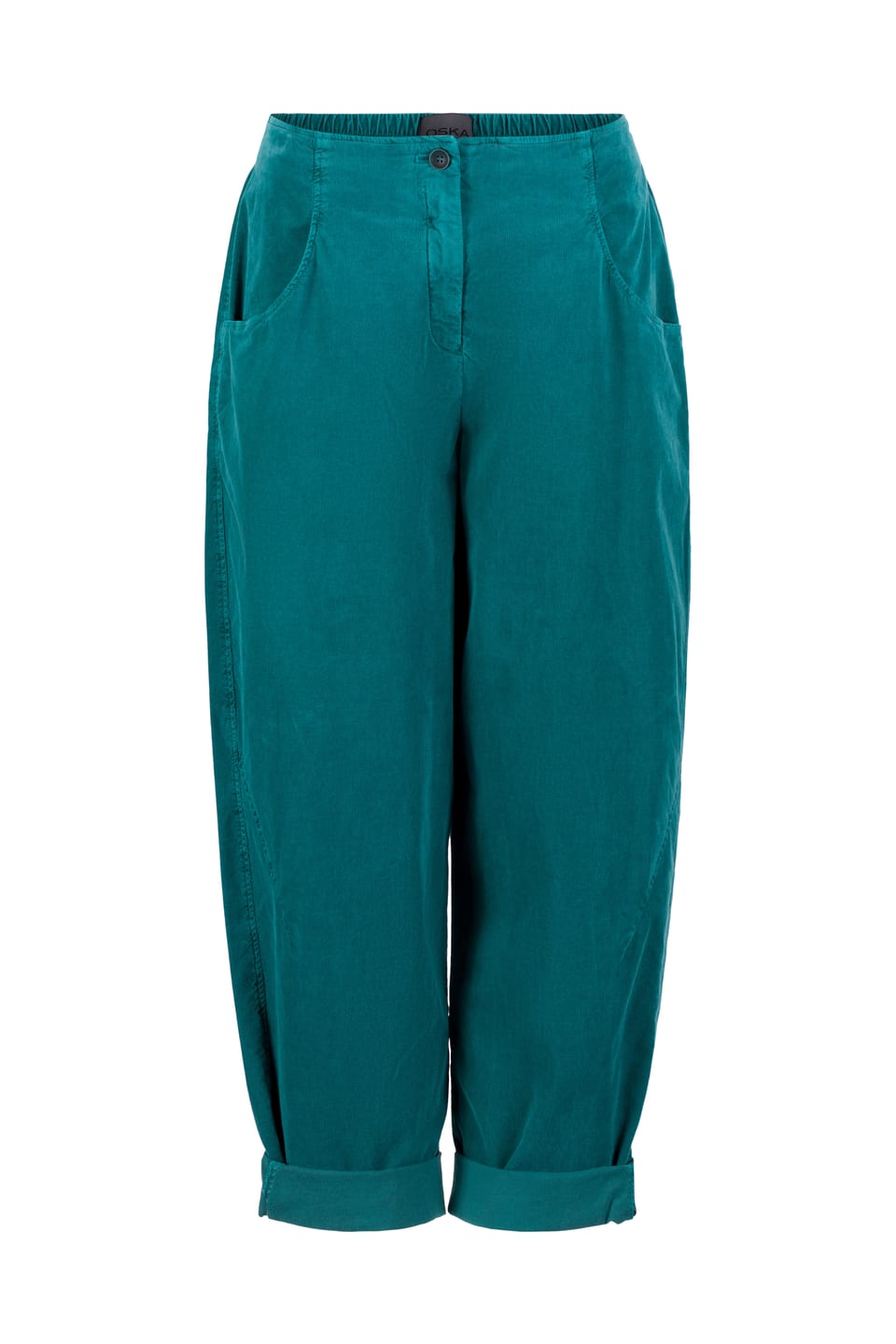 Trousers 444 - Cotton needlecord with stretch - 652AMULET - 10240710142