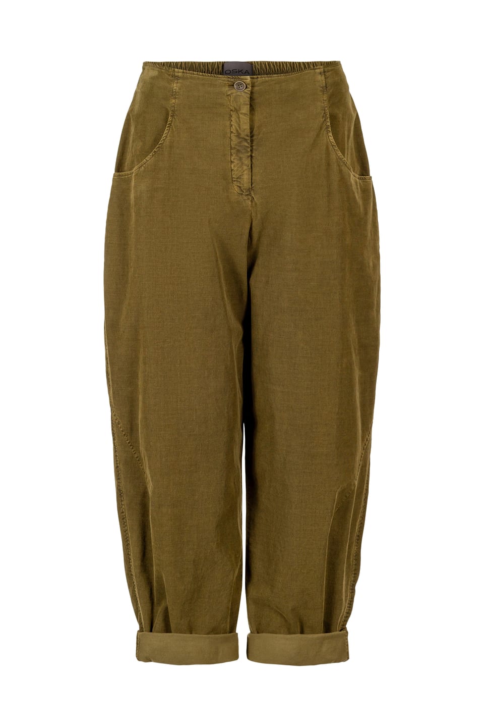 Trousers 444 - Cotton needlecord with stretch - 752HIGHLAND - 10240710142