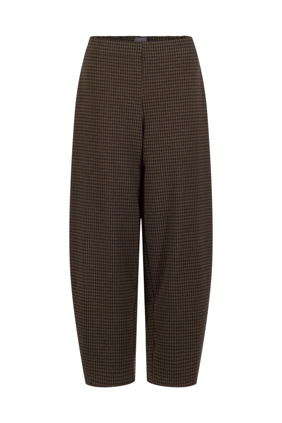 Trousers 446 - Jacquard jersey cotton blend - 770LICHEN - 10240710144