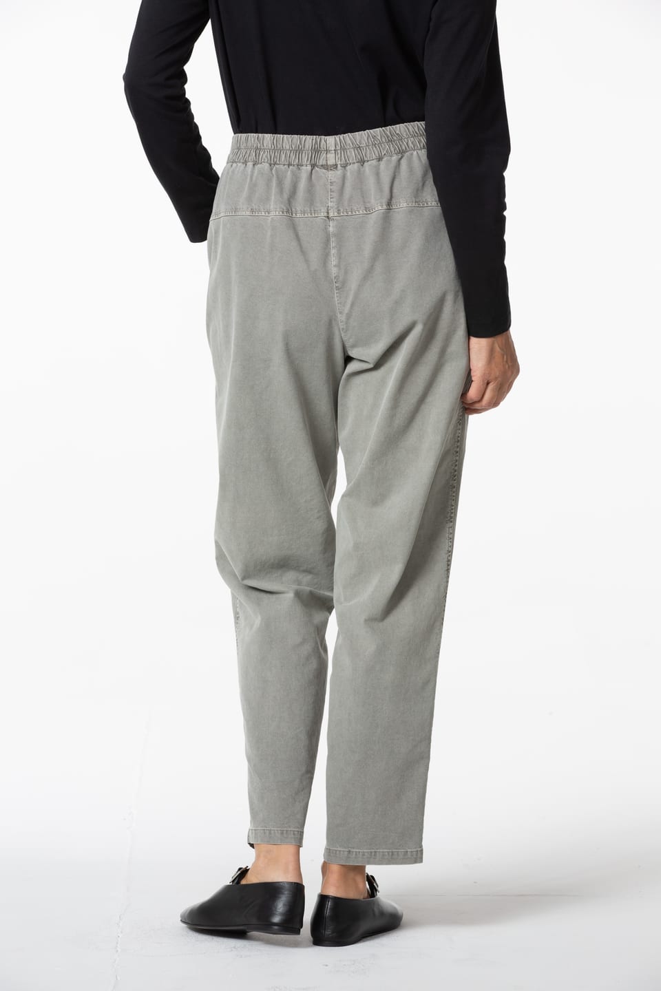 Trousers 449 - TENCEL™ Lyocell - cotton blend with stretch - 122ECRU - 10240710147