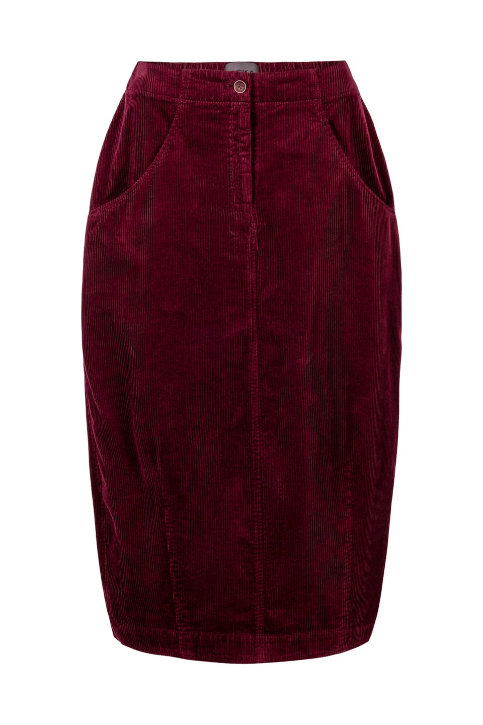 Skirt 403 - Pure cotton corduroy - 372WINE - 10240710148