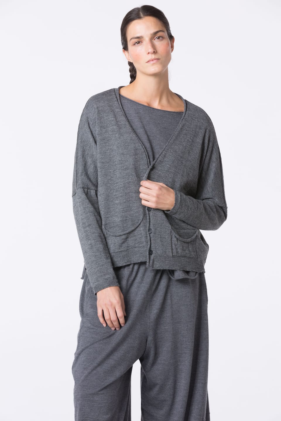 Jacket 405 - Pure alpaca - 980MOUNTAIN - 10240713025