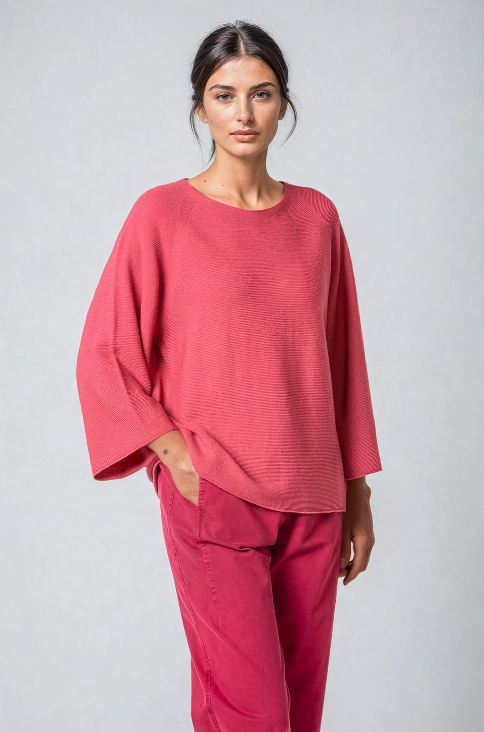Pullover 431 - Reine Merinowolle - 340GARNET - 10240713030