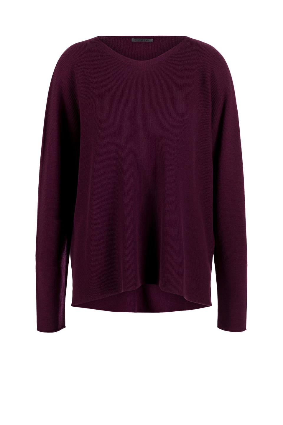 Pullover 435 - Pure merino wool - 370WINE - 10240713034