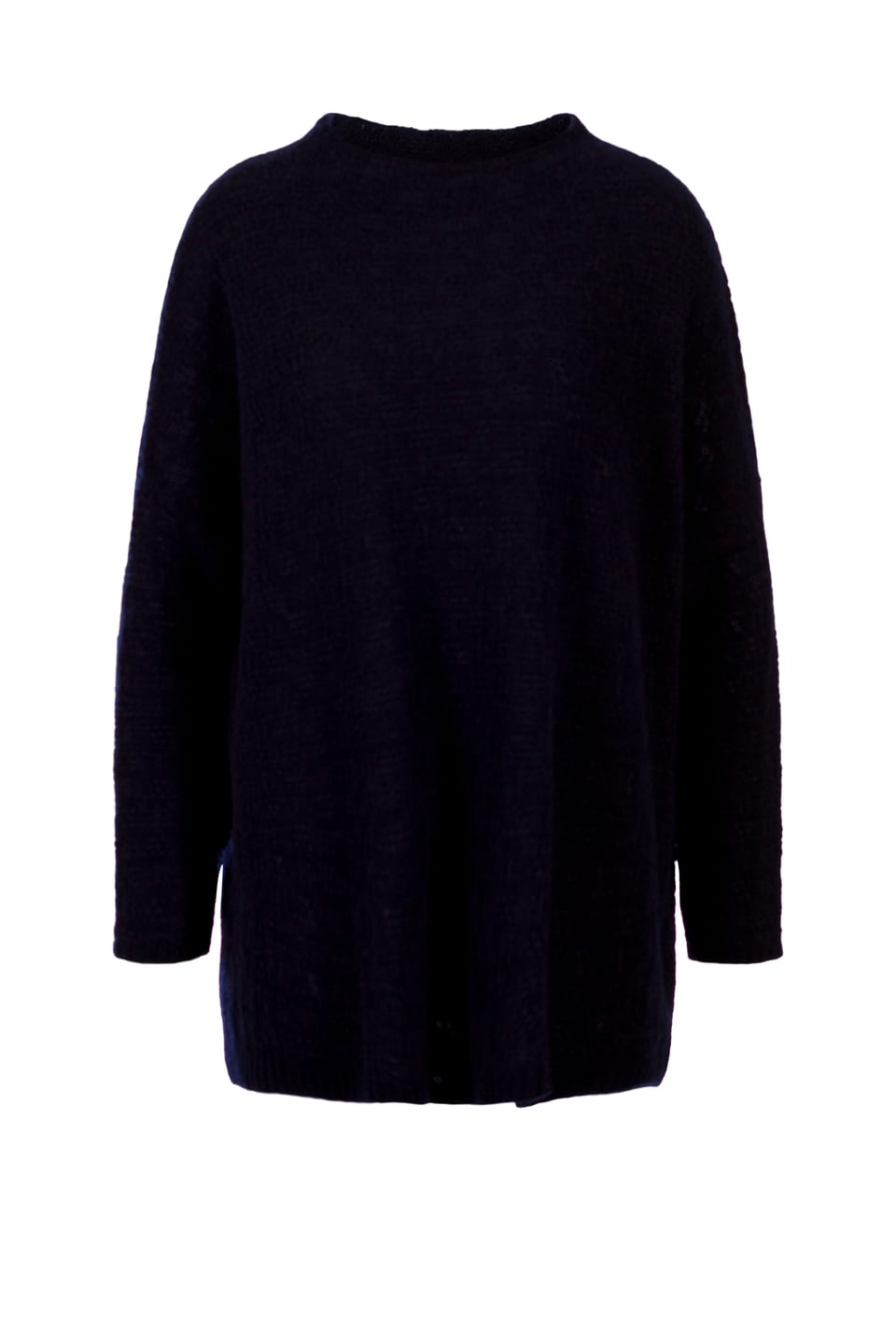 Pullover 437 - Bouclé virgin wool blend - 490NAVY - 10240713038