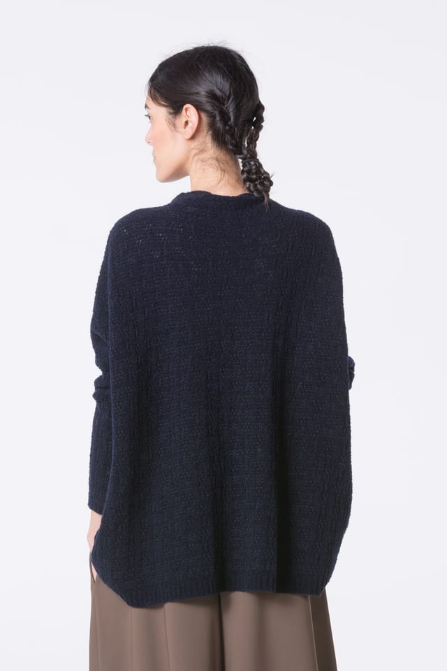 Pullover 437 - Bouclé virgin wool blend - 10240713038