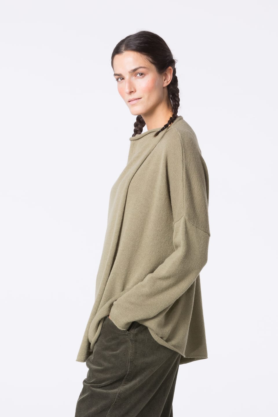 Pullover 446 - Směs alpaky - 750HIGHLAND - 10240713042