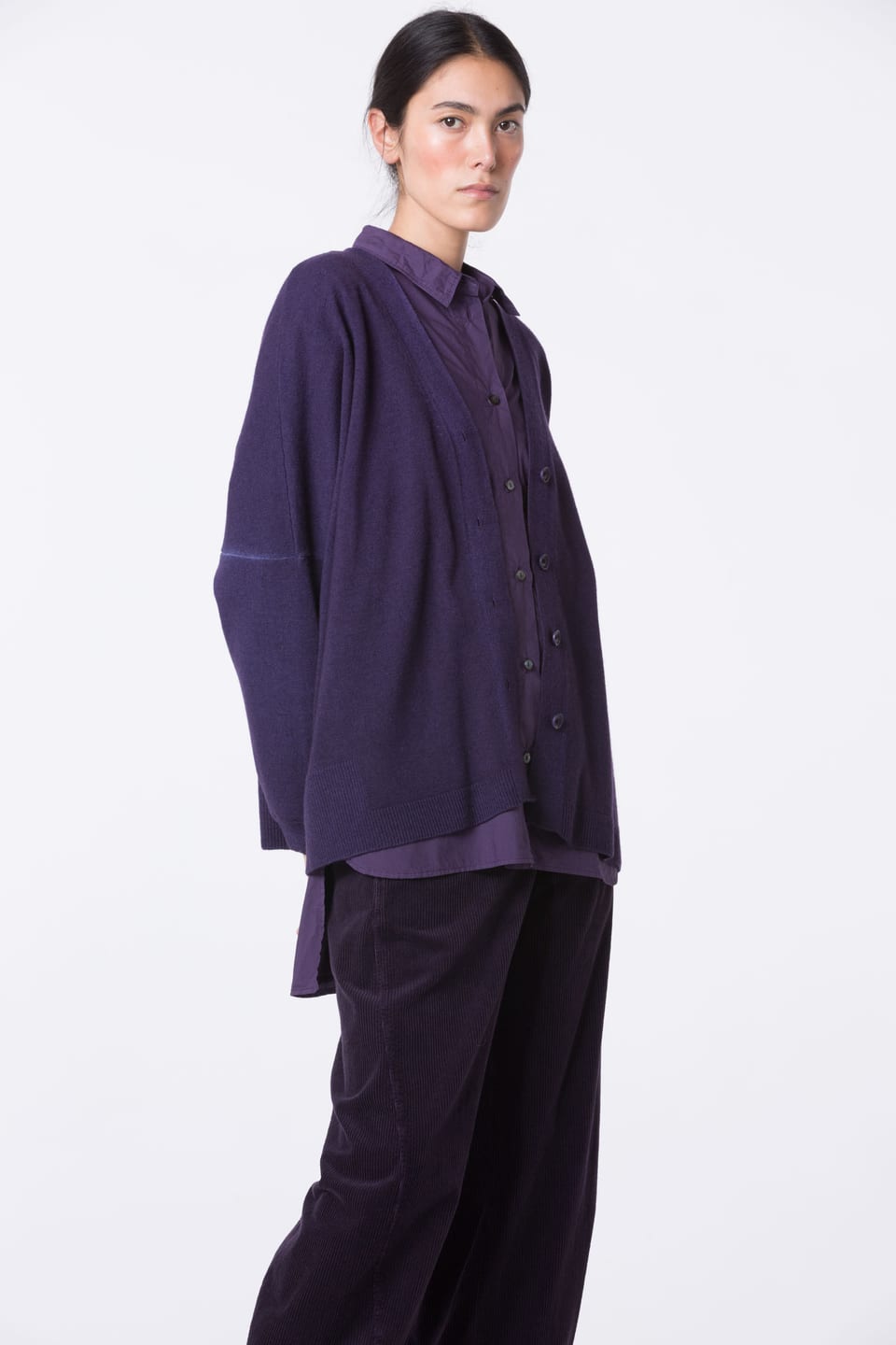 Jacket 422 - Pure merino wool - 480ACAI - 10240713046