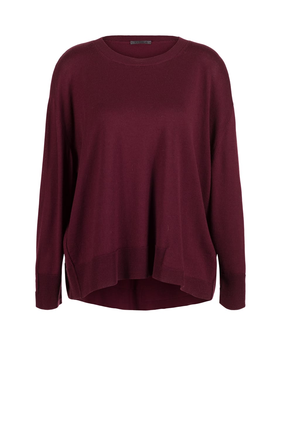 Pullover 451 - Pure merino wool - 370WINE - 10240713048
