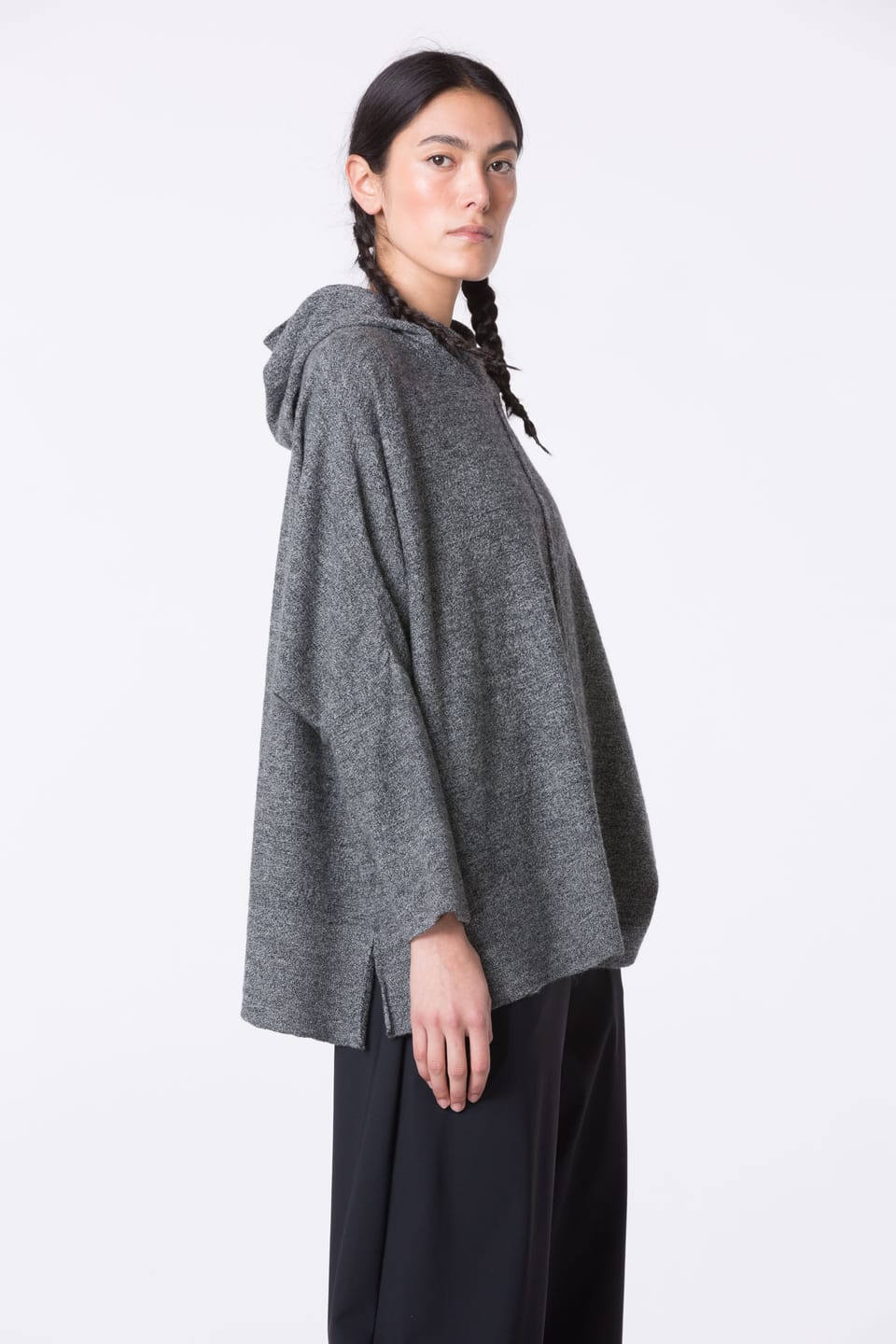 Pullover 452 - Pure merino wool - 990BLACK - 10240713049
