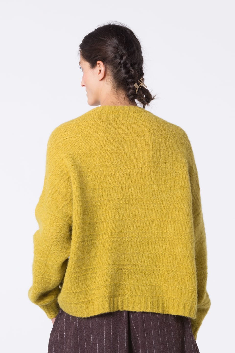 Pullover 455 - Alpaca virgin wool blend - 740BRASS - 10240713052
