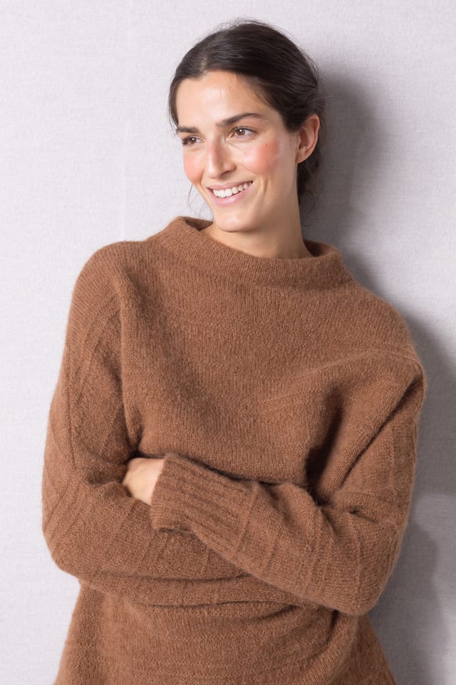 Pullover 459 - Alpaca virgin wool blend - 850SISAL - 10240713055