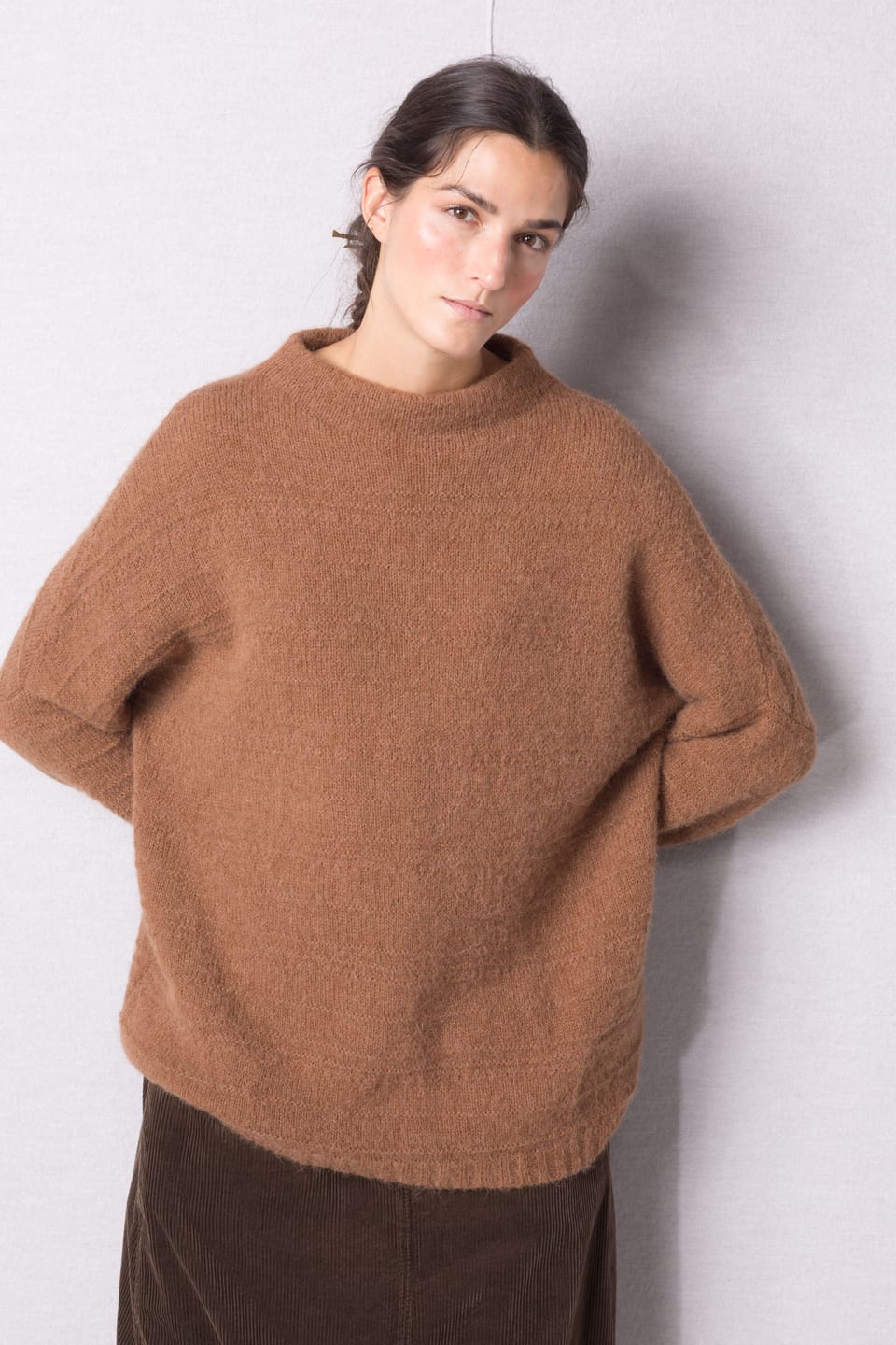 Pullover 459 - Směs panenské vlny z alpaky - 850SISAL - 10240713055