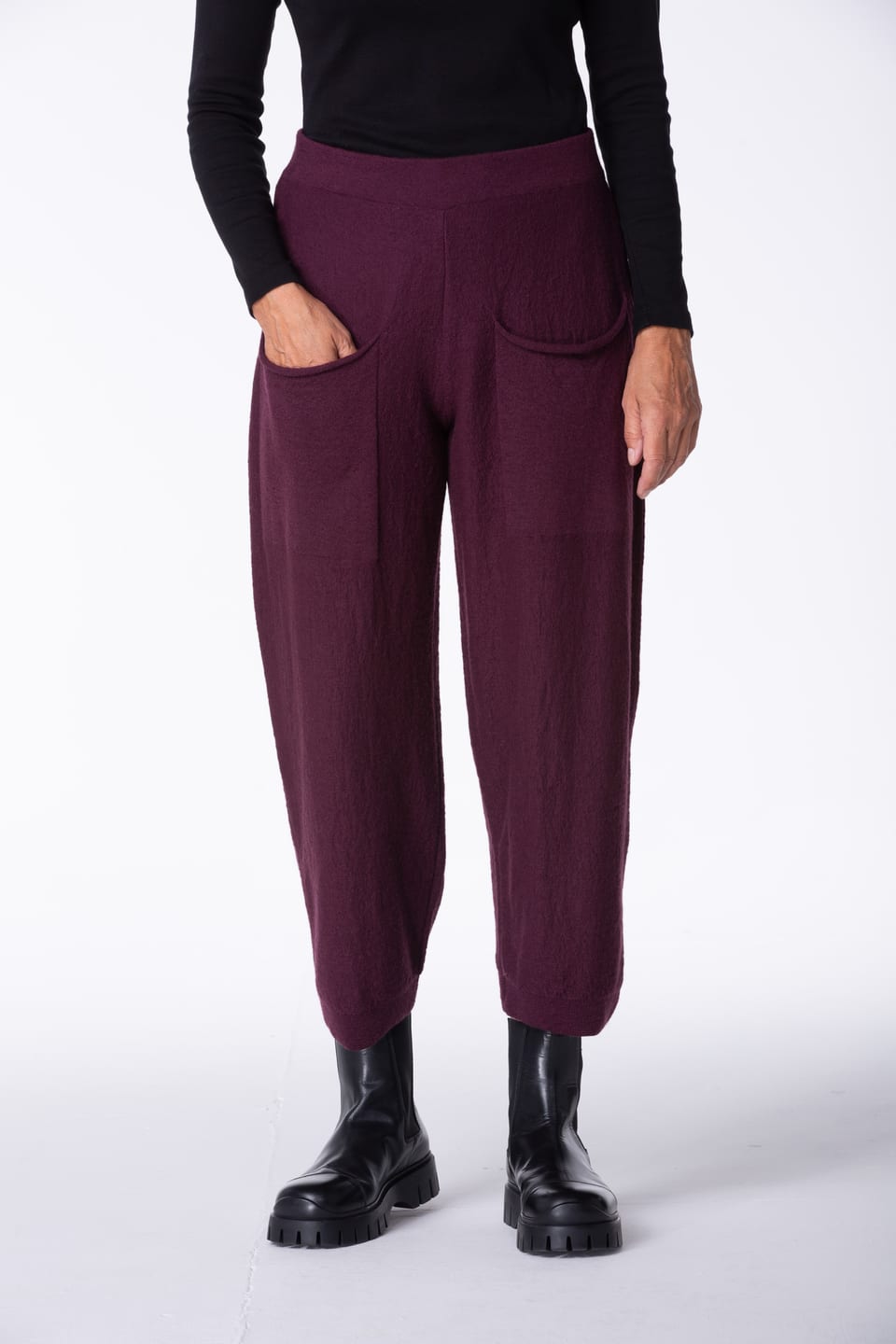 Hose 450 - Reine Merinowolle - 370WINE - 10240713059