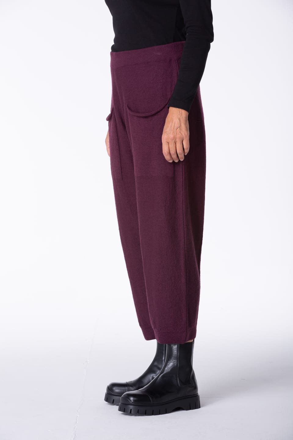 Hose 450 - Reine Merinowolle - 370WINE - 10240713059