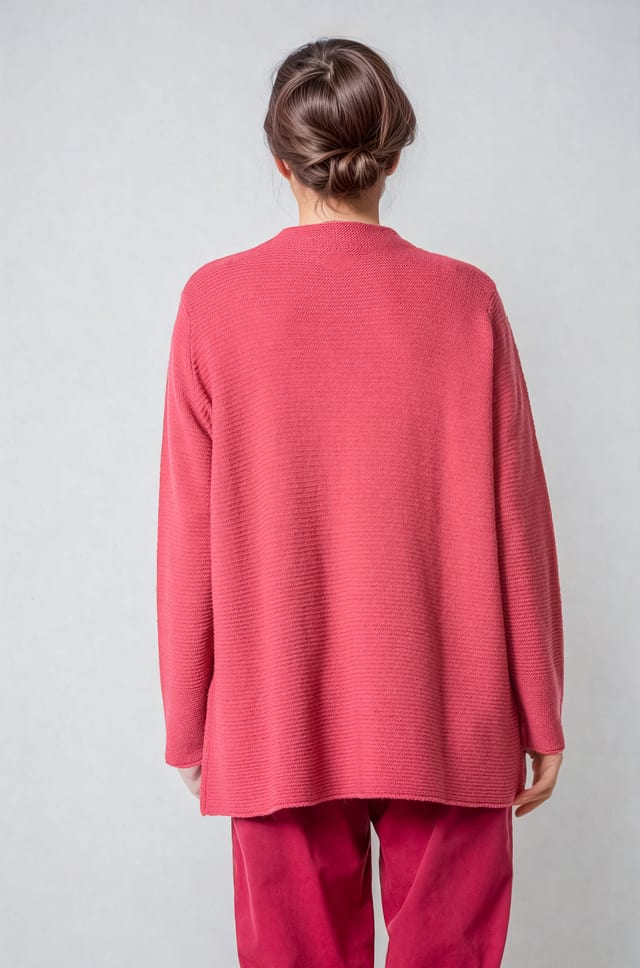 Pullover 463 - Alpaca blend - 340GARNET - 10240713060