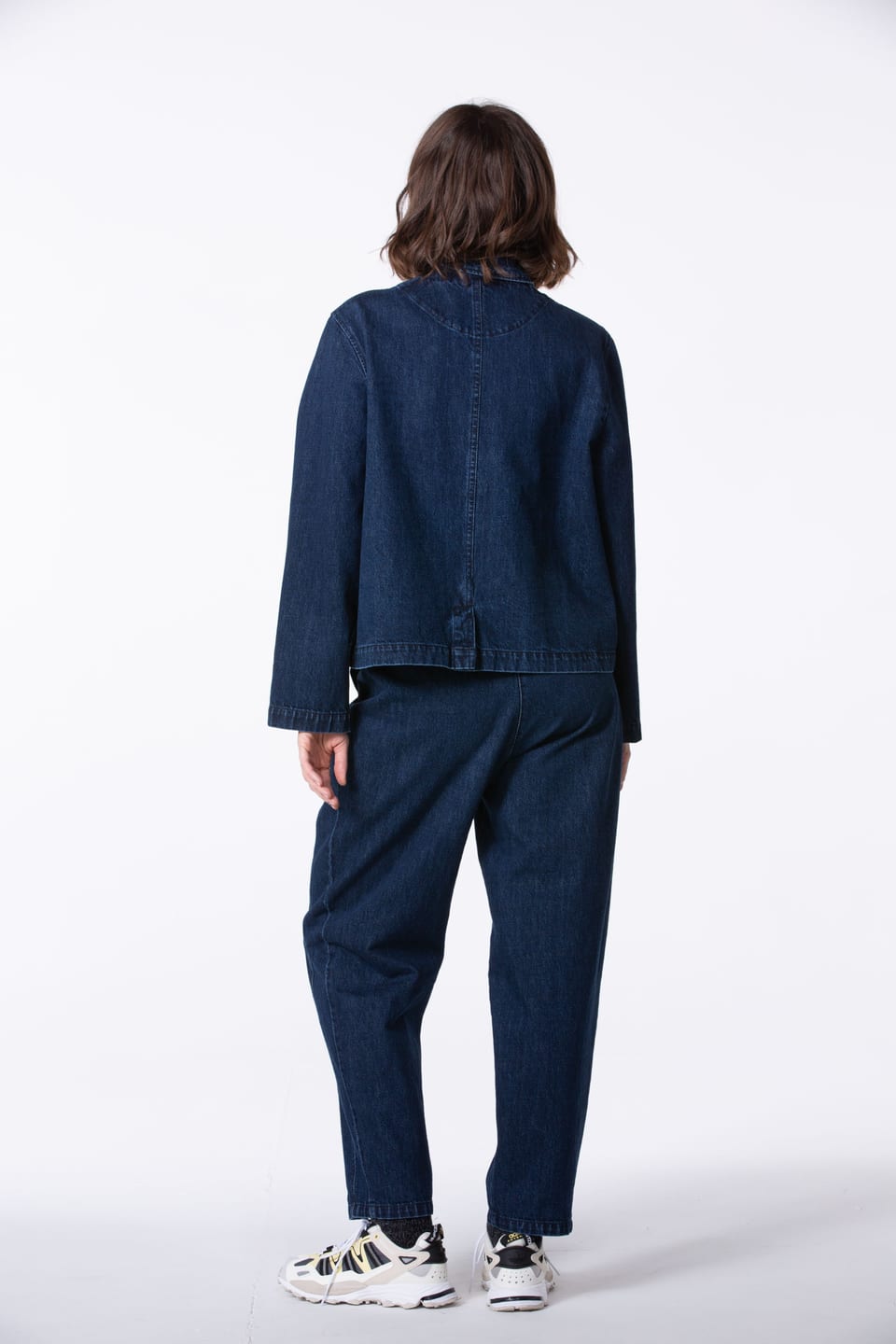 Trousers 401 wash - Cotton Denim - 570DENIM - 60240710002