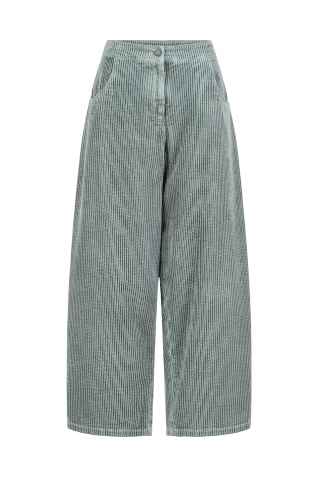 Trousers 402 - Wide-waled cotton corduroy - 532DRIZZLE - 60240710005