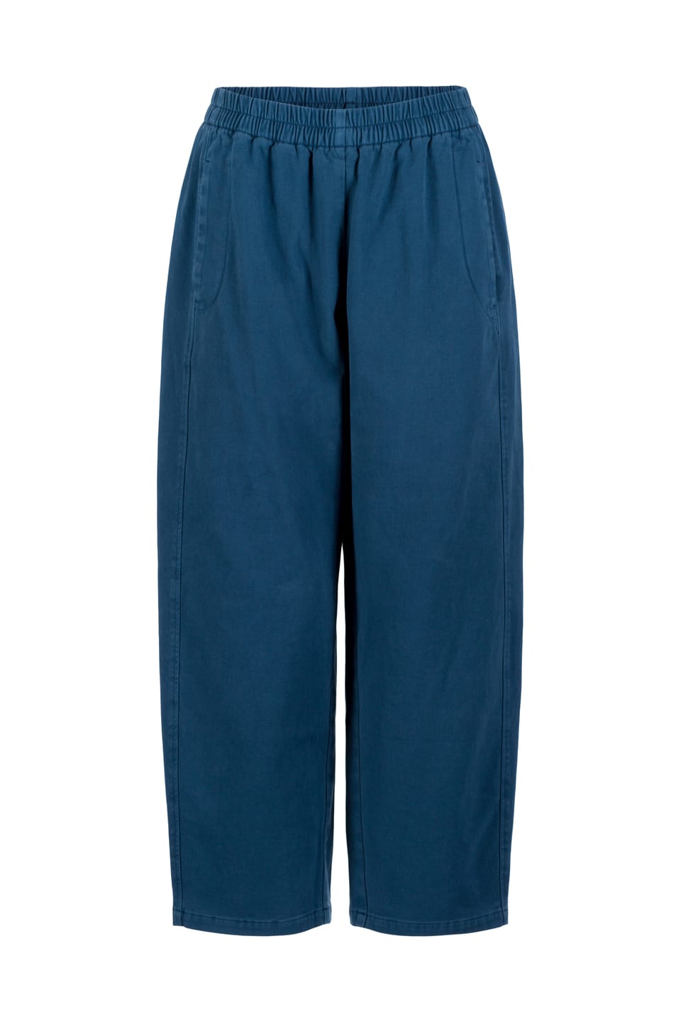 Trousers 403 - Cotton moleskin with stretch - 562INK - 60240710006