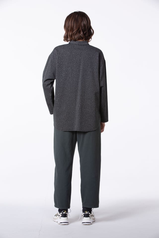 Trousers 403 - Cotton moleskin with stretch - 590JUNIPER - 60240710006
