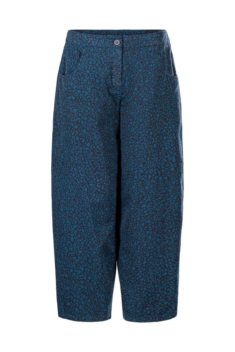 Trousers 405 - Happy-Tiger print" on pure cotton - 560INK - 60240710013