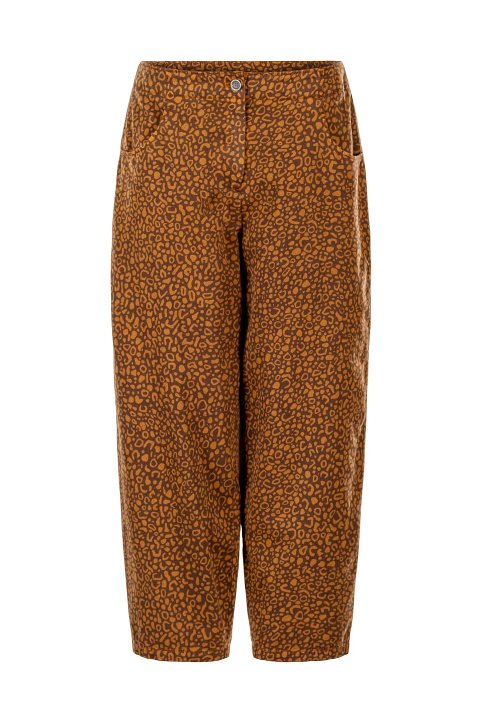 Trousers 405 - Happy-Tiger print" on pure cotton - 852SISAL - 60240710013