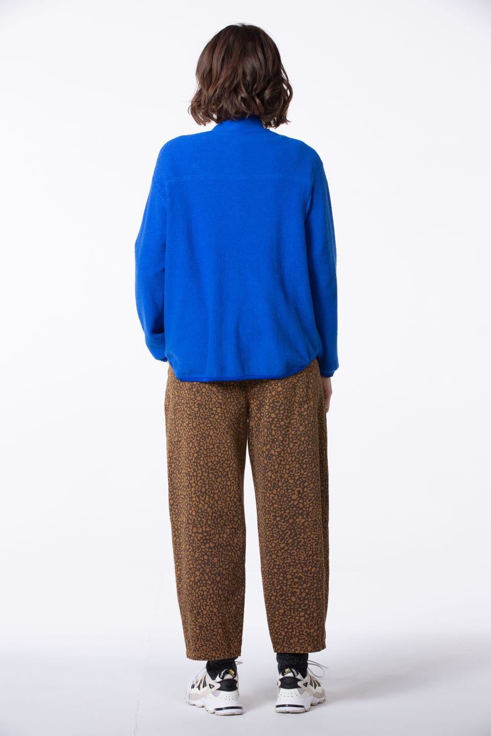 Trousers 405 - Happy-Tiger print" on pure cotton - 852SISAL - 60240710013