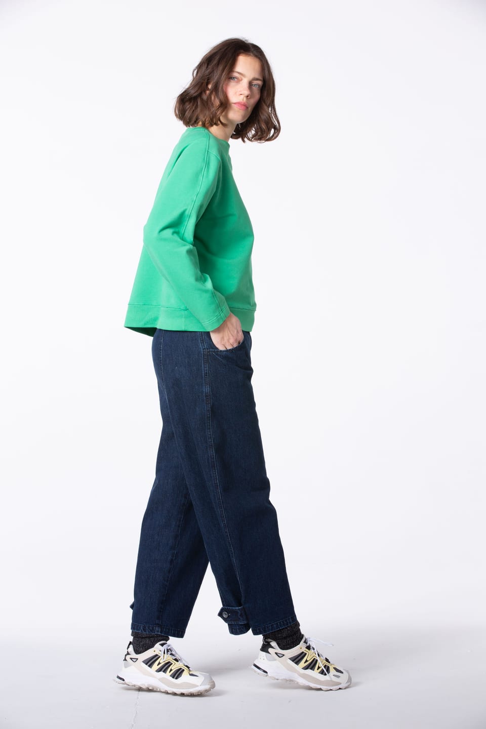 Trousers 407 wash - Cotton denim - 570DENIM - 60240710015