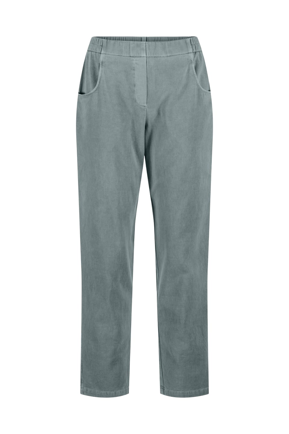 Trousers 408 - Cotton moleskin with stretch - 532DRIZZLE - 60240710016