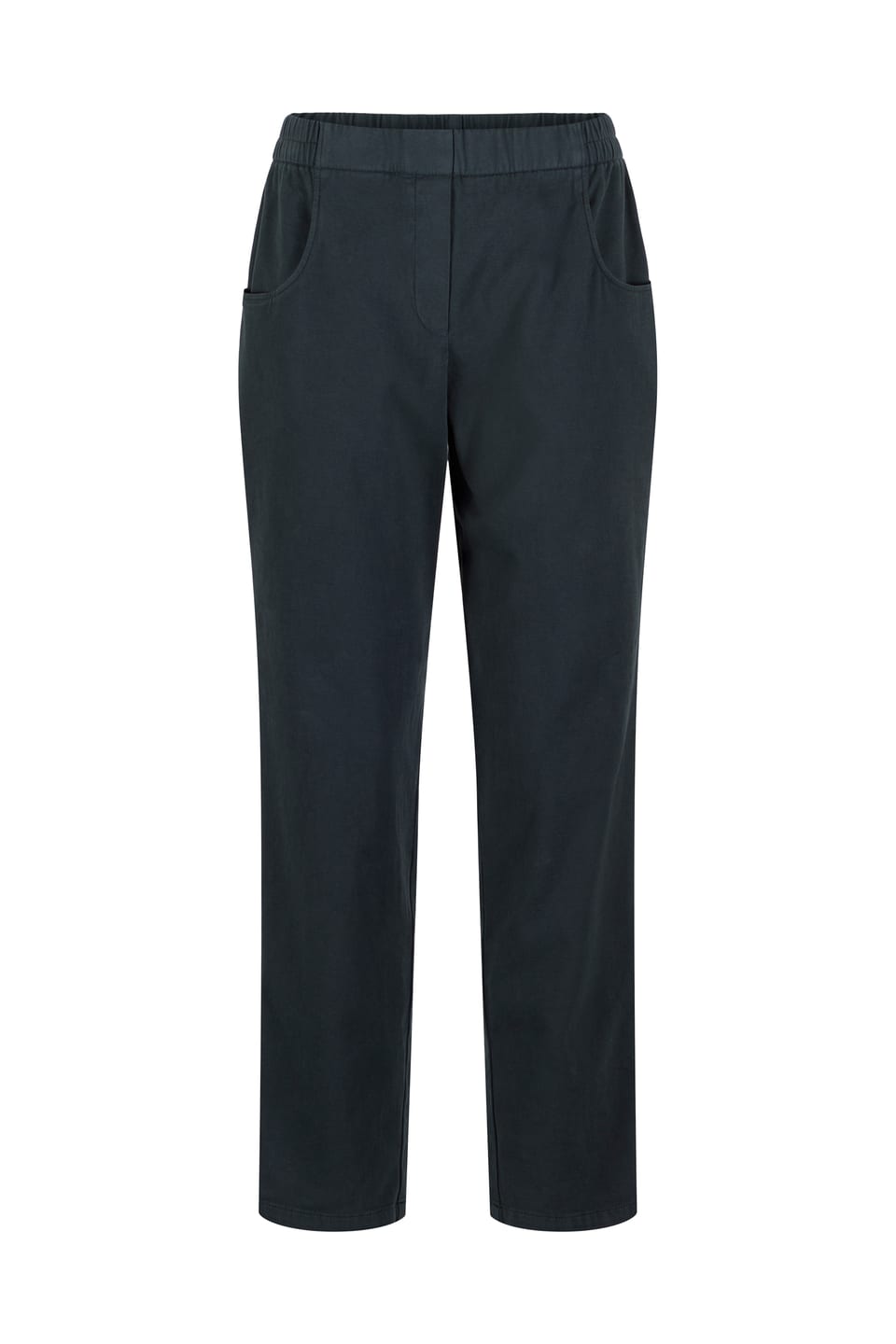 Trousers 408 - Cotton moleskin with stretch - 590JUNIPER - 60240710016