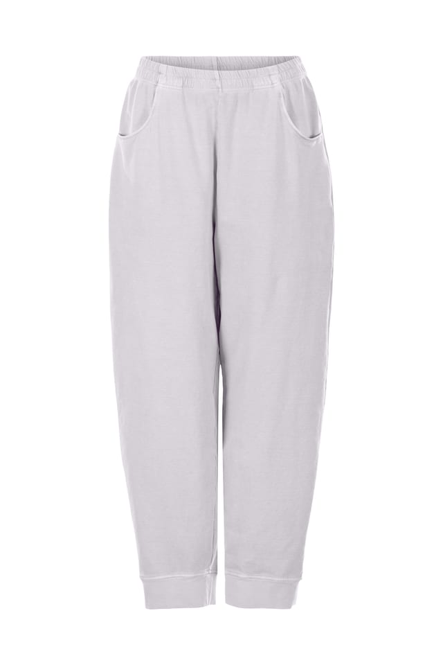 Trousers 409 - Cotton sweat with stretch - 120ECRU - 60240710017
