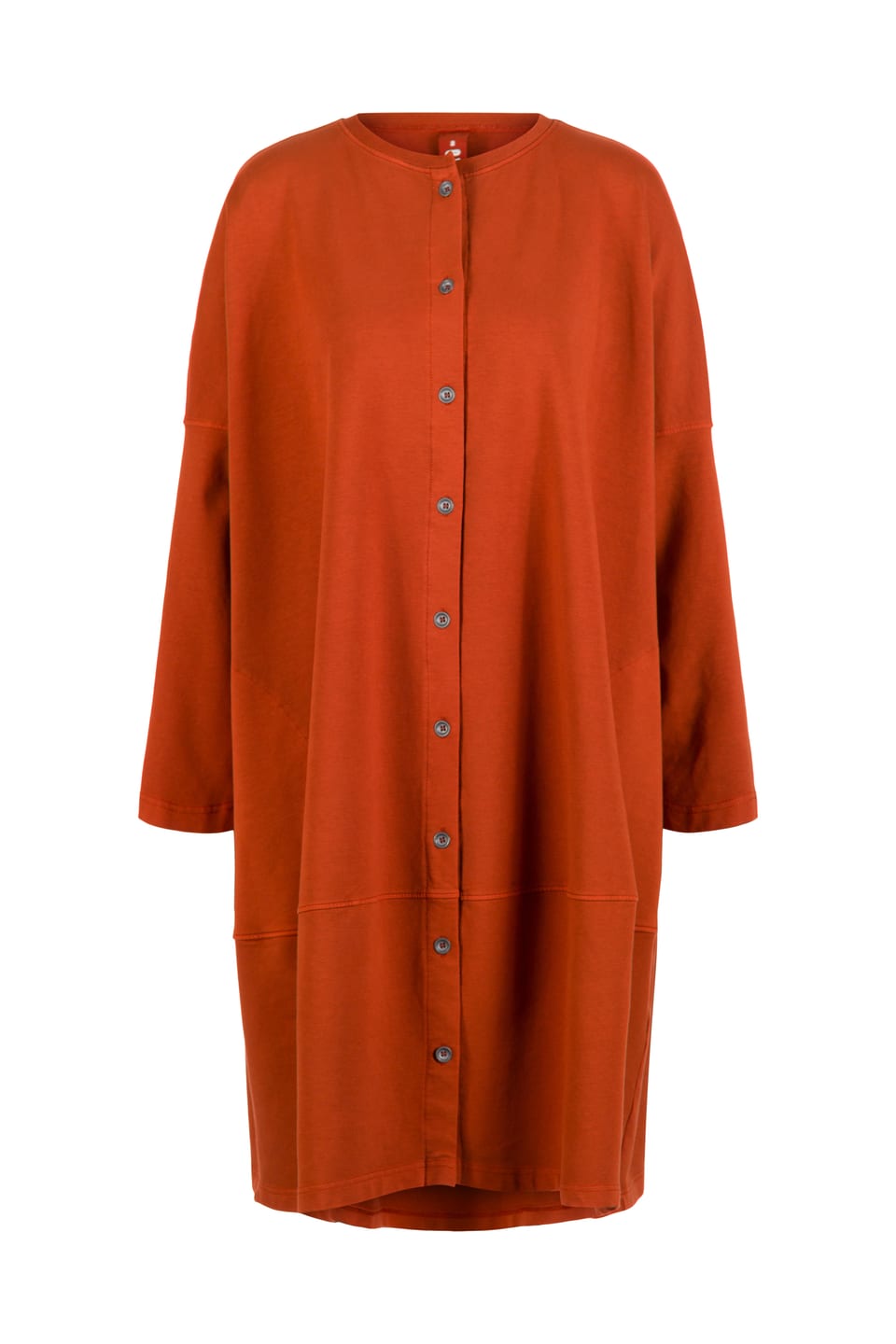 Dress 402 - Cotton sweat with stretch - 252ROOIBOS - 60240710019