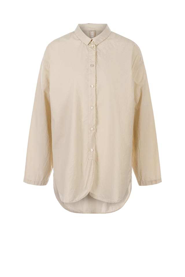 Bluse 406 - Baumwoll Popeline - 120ECRU - 60240710024