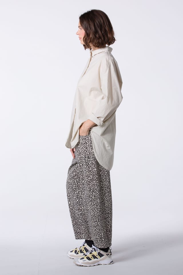 Bluse 406 - Baumwoll Popeline - 120ECRU - 60240710024