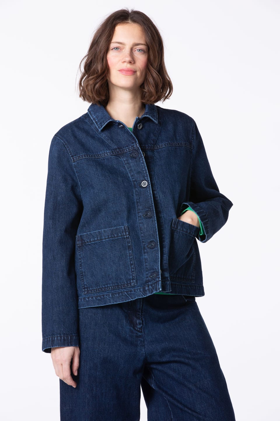 Jacket 403 wash - Cotton denim - 570DENIM - 60240710030