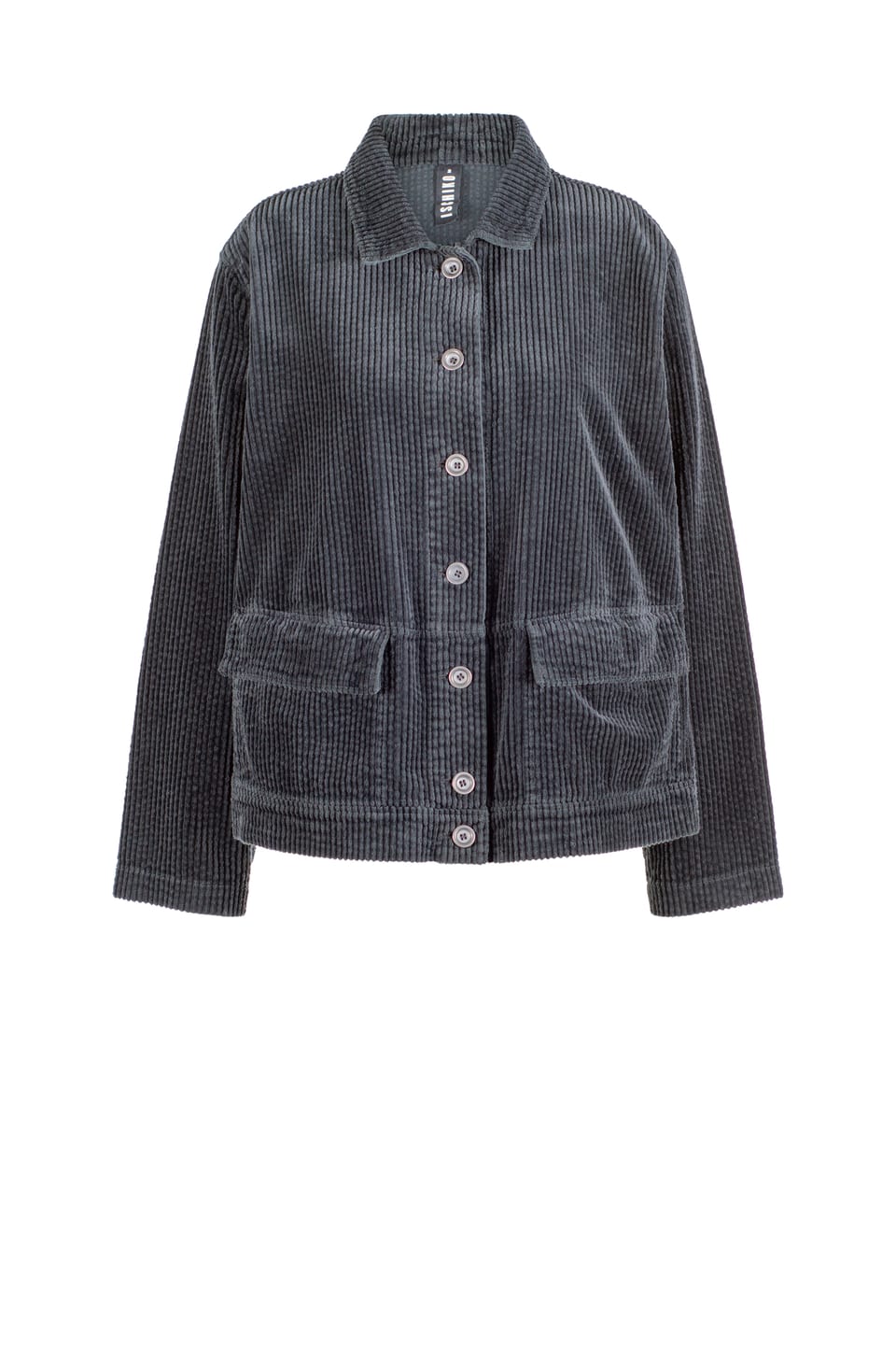 Jasje 404 - Wide-waled bomuldsfløj - 592JUNIPER - 60240710031