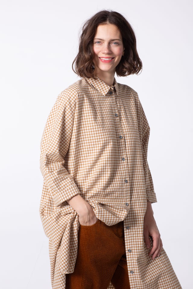 Kleid 407 wash - Reine Baumwolle - 850SISAL - 60240710052
