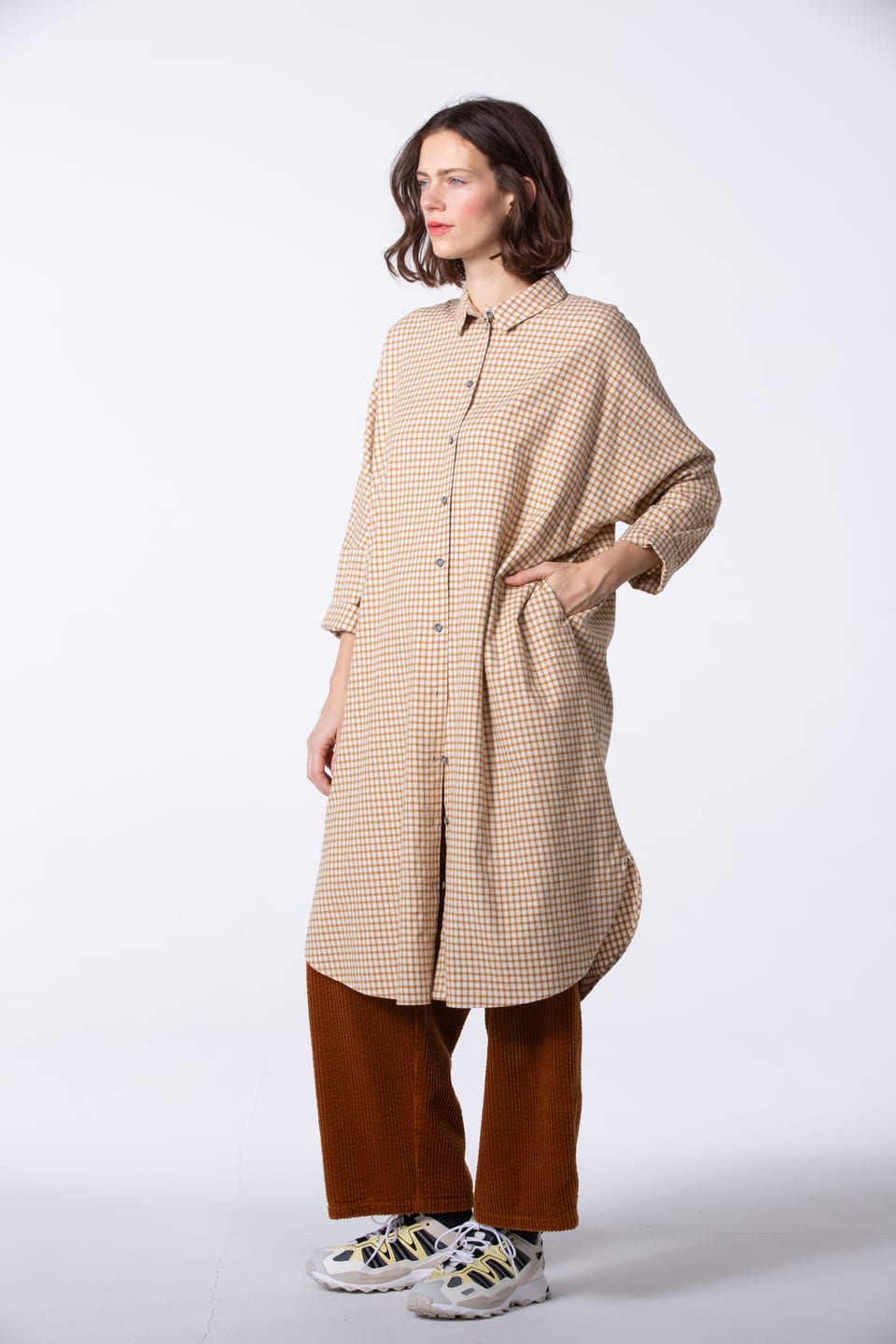 Dress 407 wash - Pure cotton - 850SISAL - 60240710052