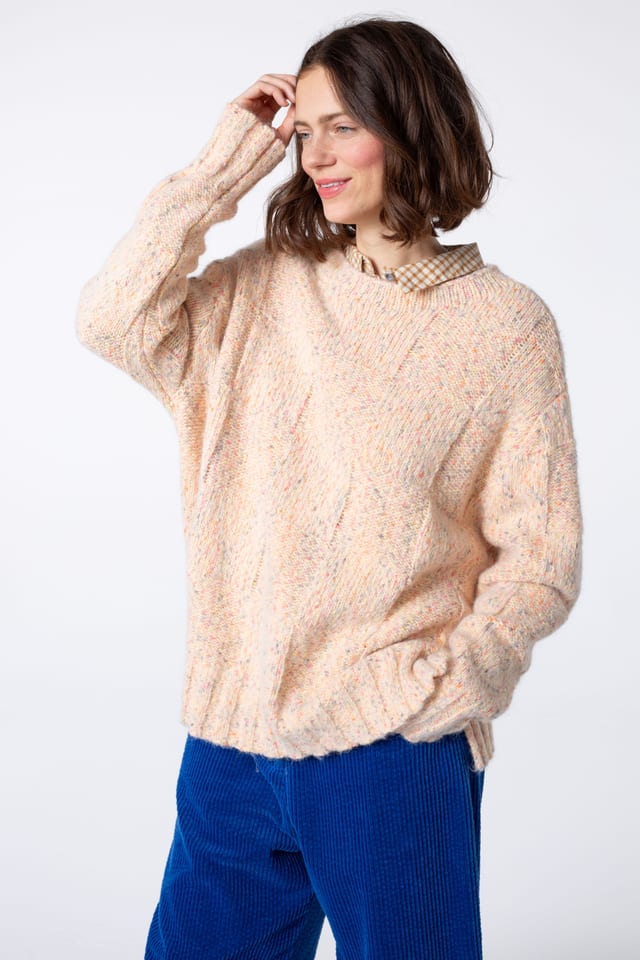 Pullover 421 - Cotton alpaca blend - 140BULB - 60240713018