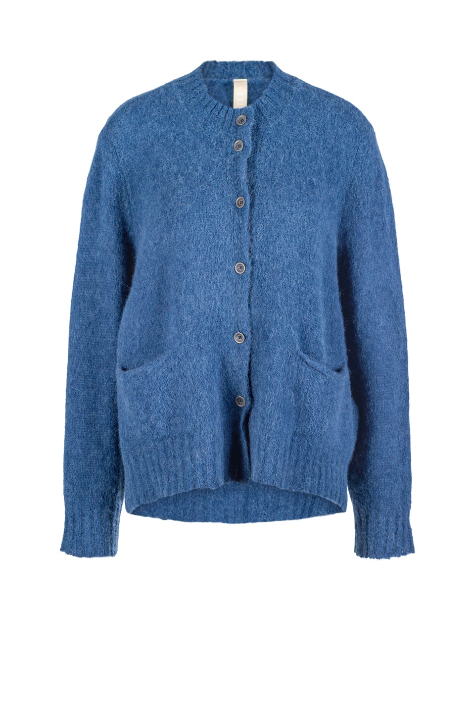 Jacket 402 - Bouclé virgin wool blend - 560INK - 60240713023
