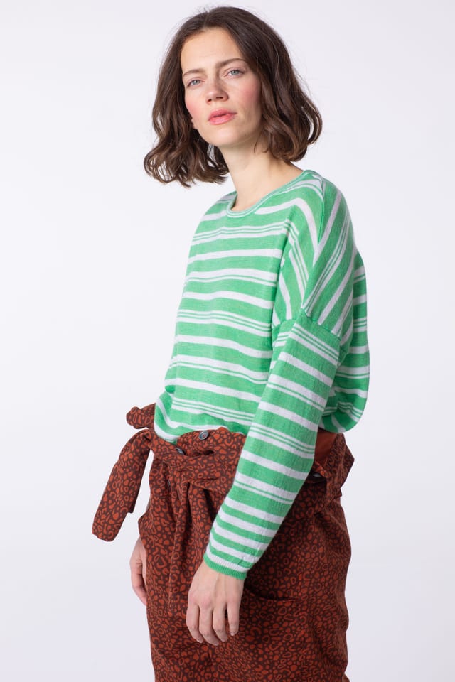 Pullover 428 - Wool linen blend - 640PLANTS - 60240713024