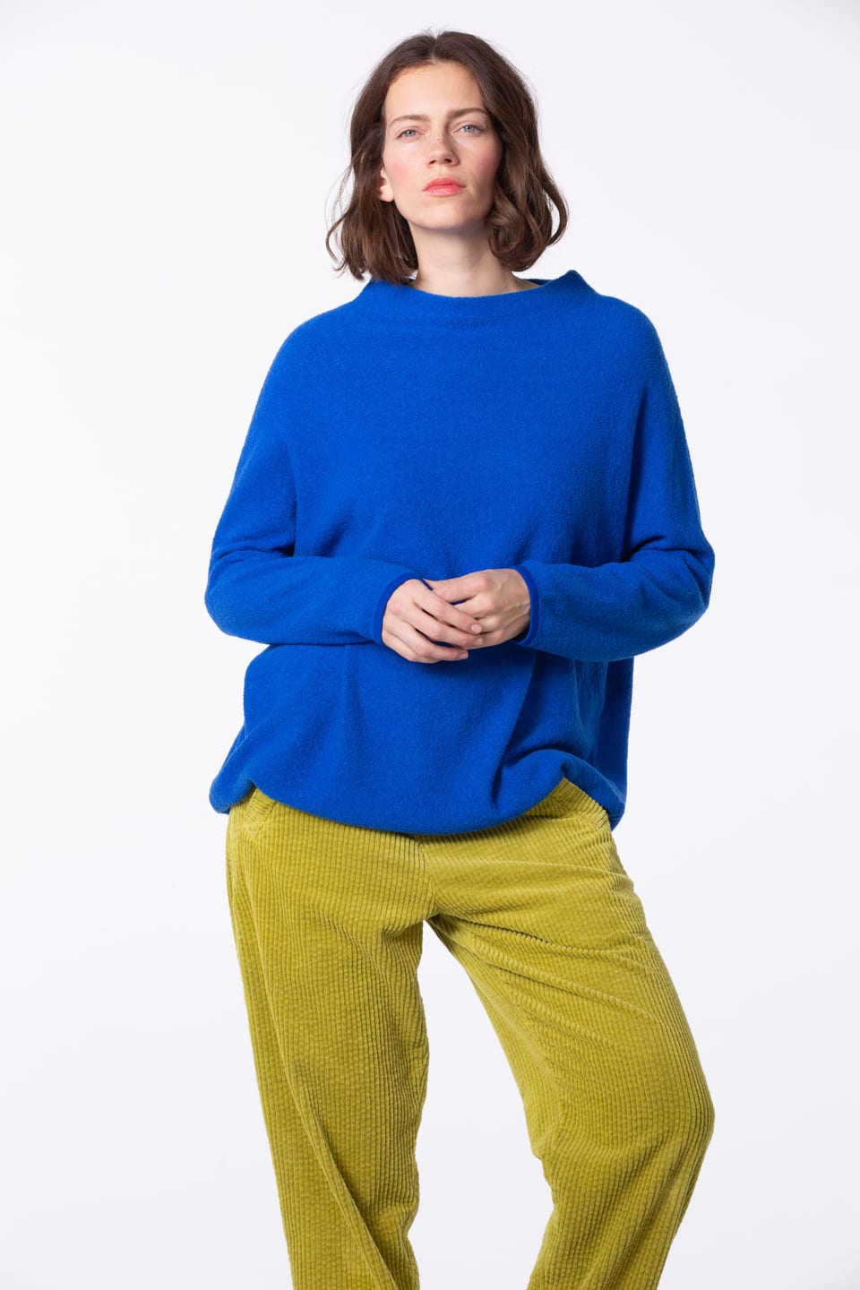 Pullover 441 - Bouclé virgin wool blend - 450SWEDEN - 60240713039