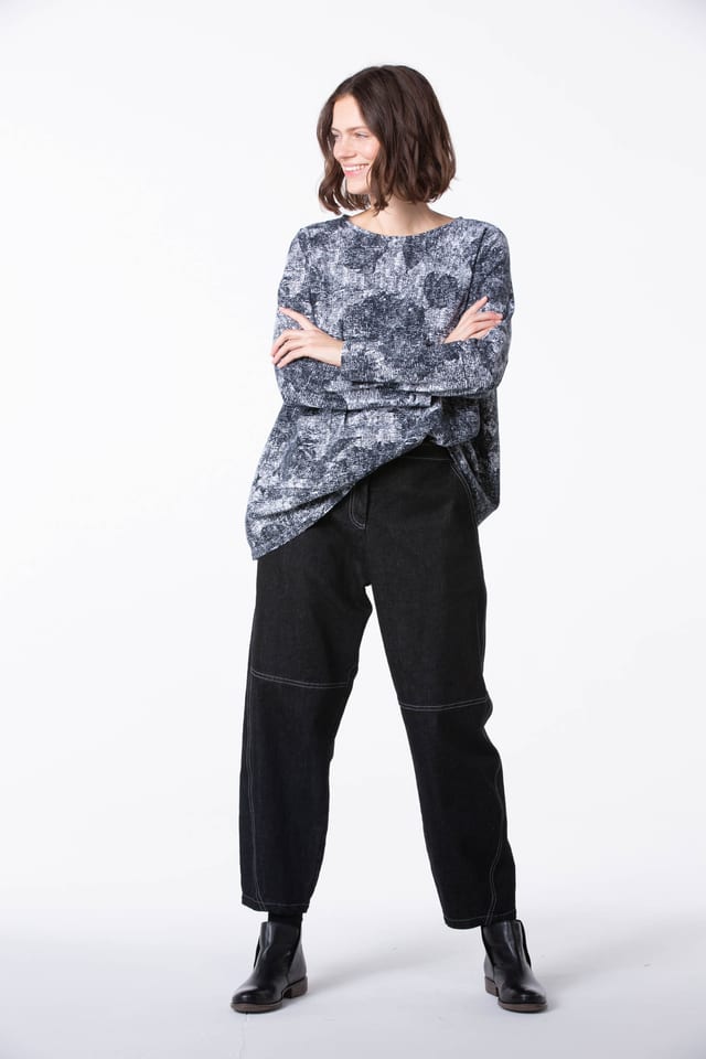 Trousers 415 wash - Black Denim - 990BLACK - 60240910039