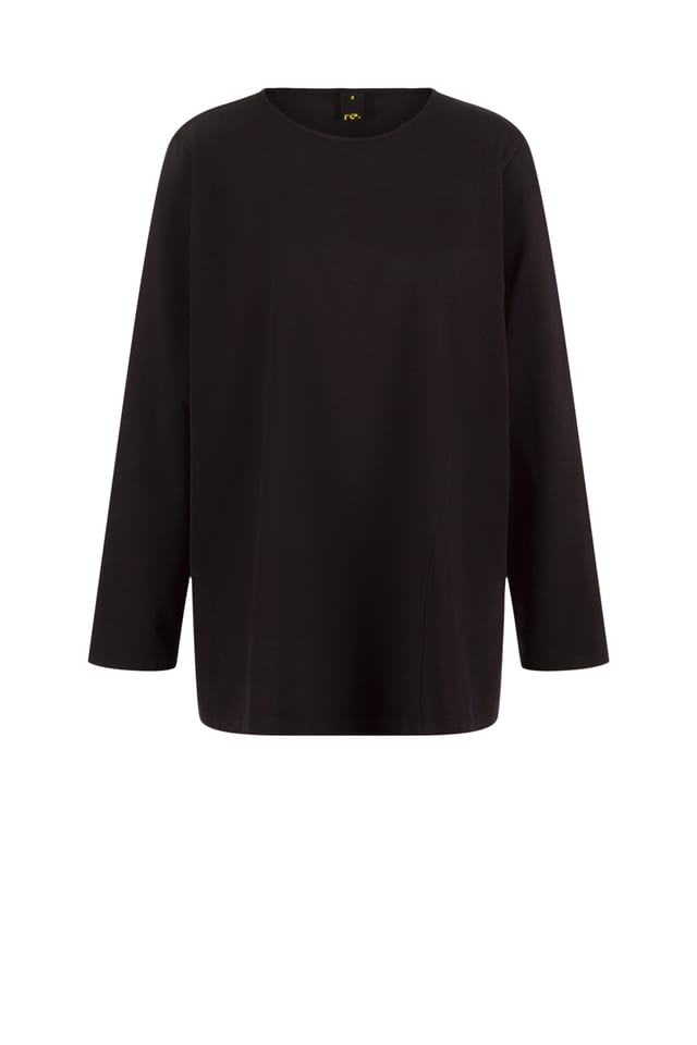 Pullover 425 - Patterned jersey - 990BLACK - 60240910047