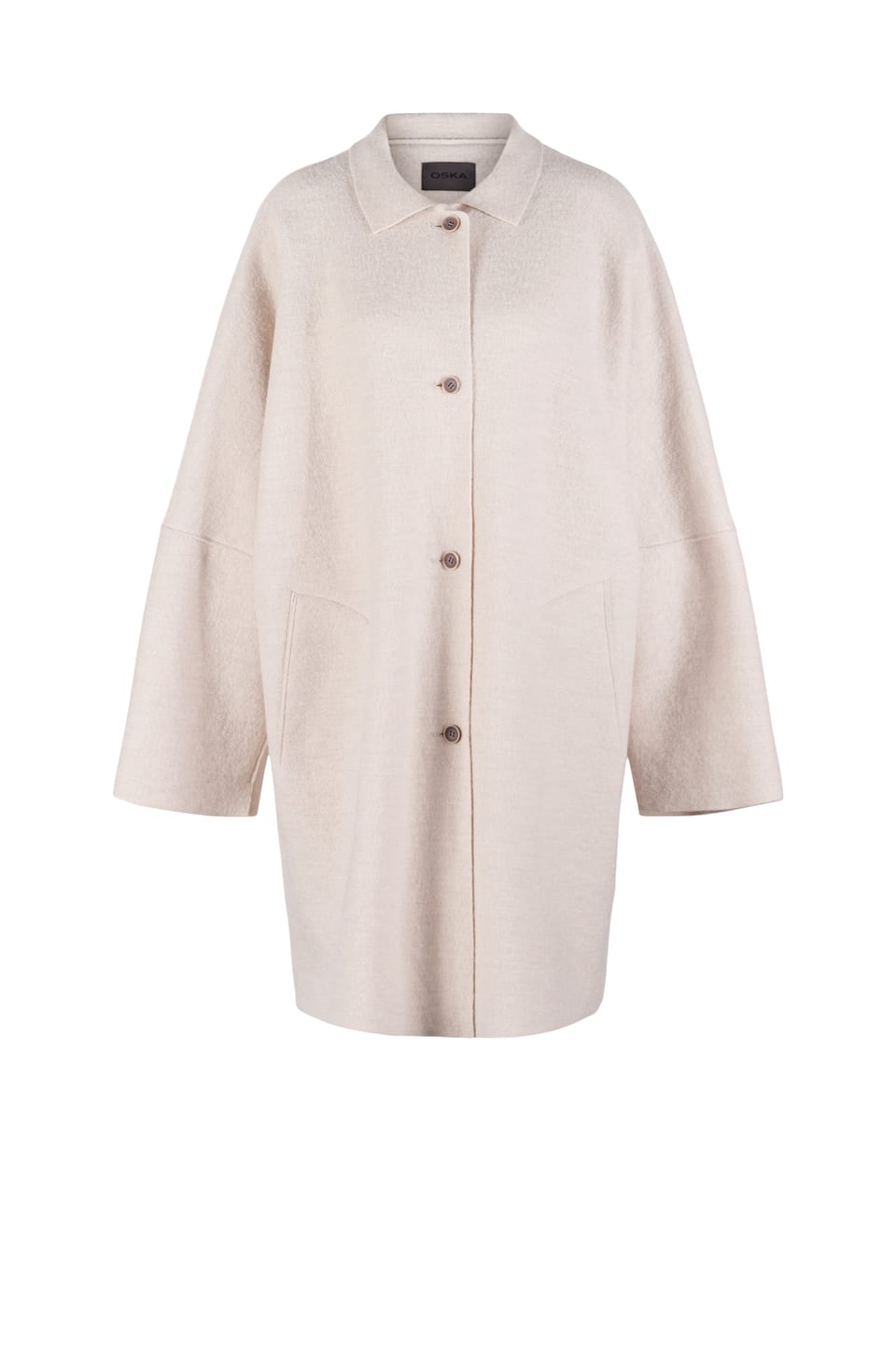 Outdoor jacket 502 - Premium OSKA boiled wool - 120ECRU - 10250710045
