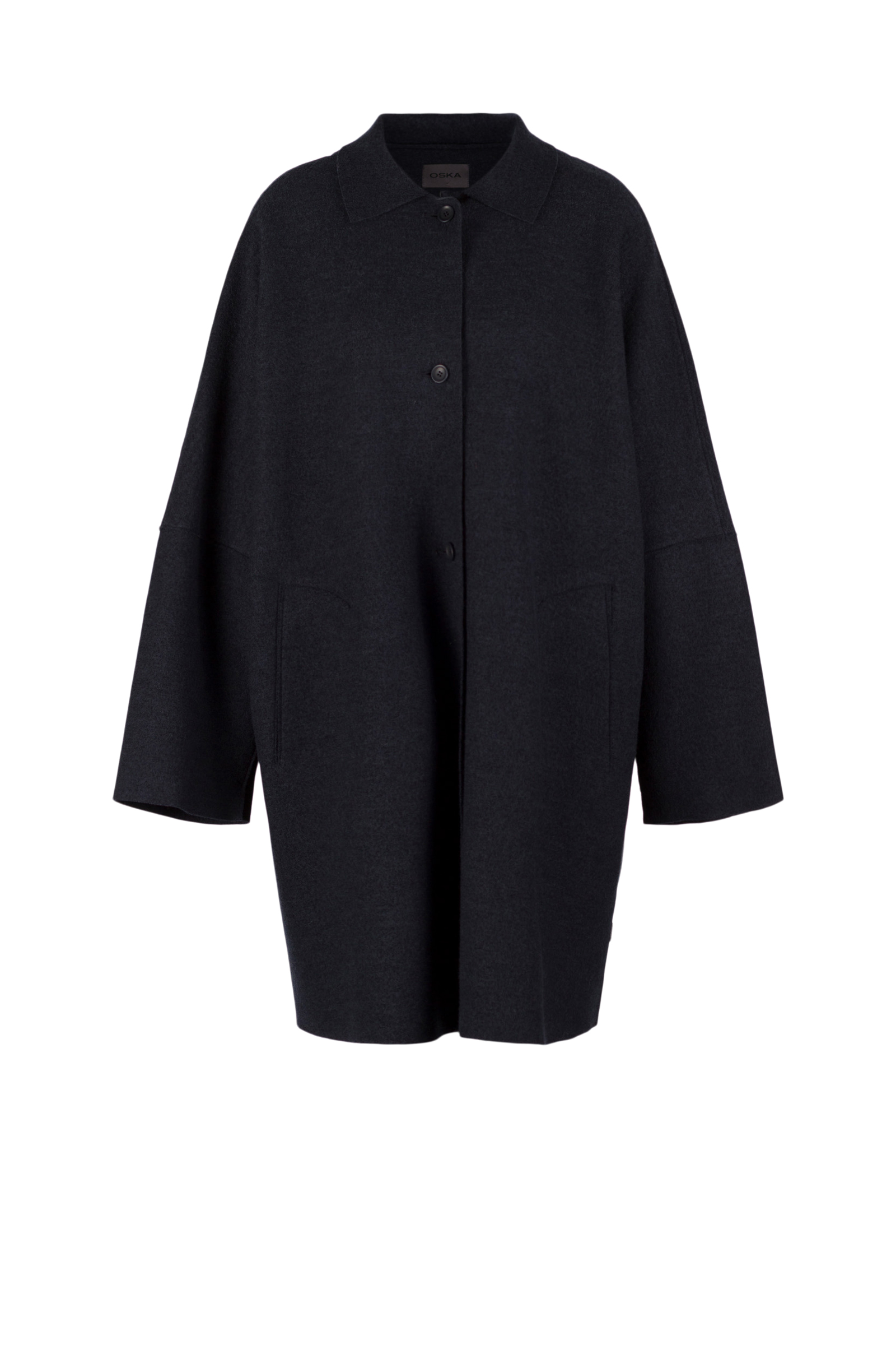 Outdoor jacket 502 Blue Premium OSKA boiled wool